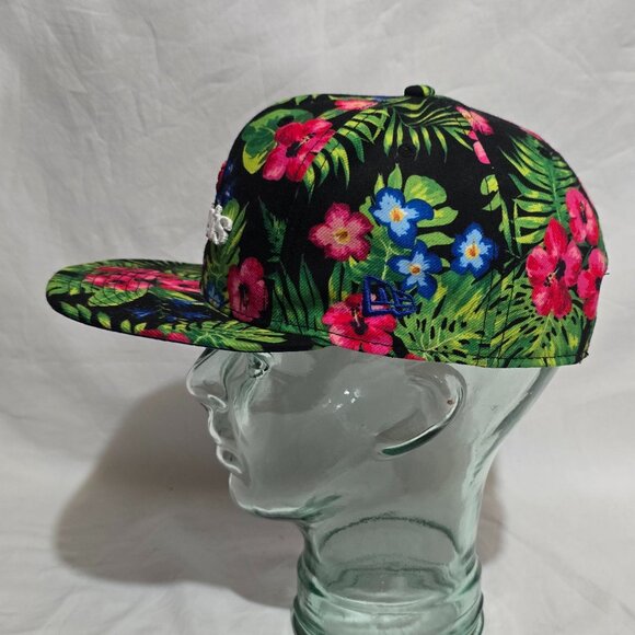 New Era Hardwood Classics 9Fifty Orig. Fit Snapback Floral WASHINGTON BULLETS - Picture 3 of 9